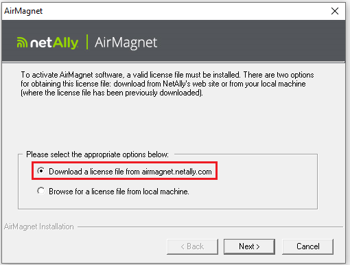 airmagnet proxim driver